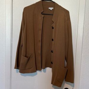 J Jill button up sweater